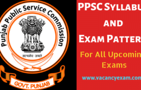 ppsc syllabus exam pattern