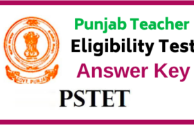 pstet answer key 2023
