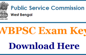 WBPSC Prelims Answer Key