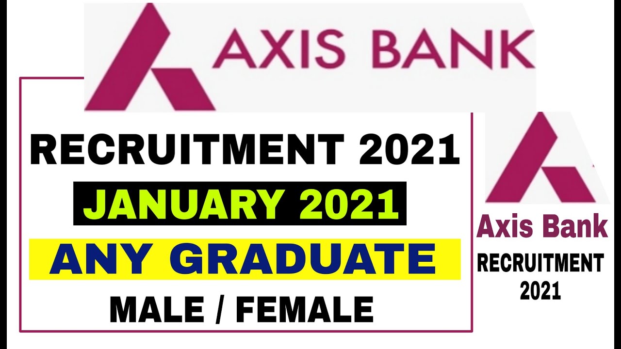 Axis Bank Recruitment 2021 Apply For All India Job Positions 6625
