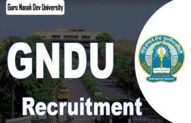 gndu amritsar recruitment 2020