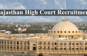 Rajasthan High Court Recruitment