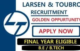l&t recruitment 2021